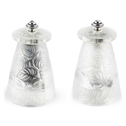 LALIQUE Zestaw młynków z kryształu Lalique 9 cm / PEUGEOT