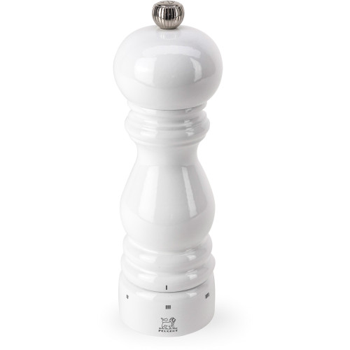 PARIS Młynek o soli 18 cm, biały lakier, u-select