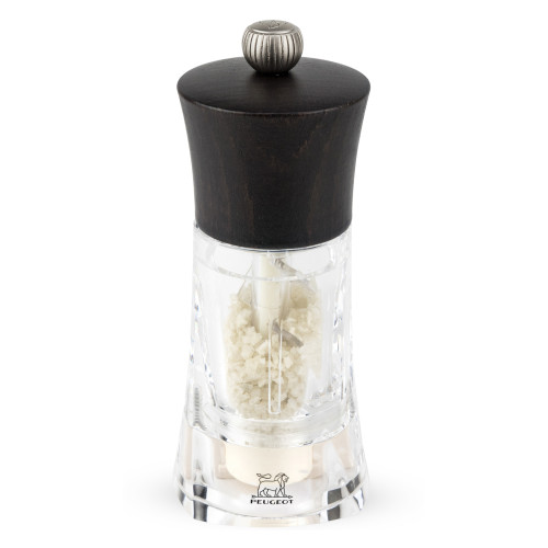 OLERON Młynek do soli morskiej 14 cm czekoladowy  / PEUGEOT