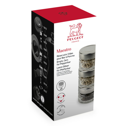 MAESTRO Zestaw słoiczków (3 szt. ) / PEUGEOT