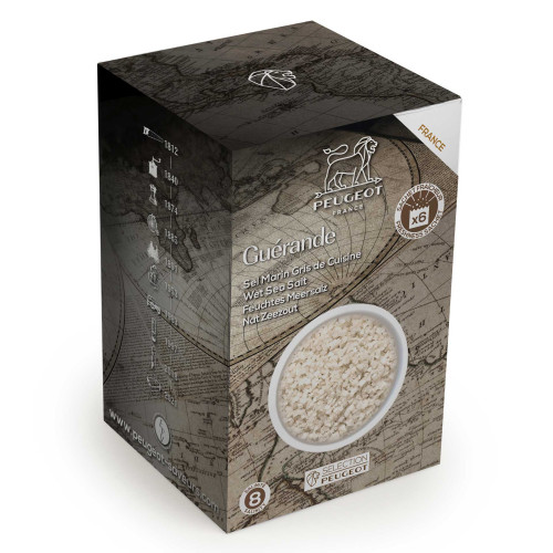 WET SEA SALT Mokra sól morska Francja 300 g / PEUGEOT