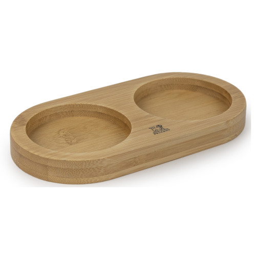 LINEA Podstawka do młynków  bambusowa, natural / PEUGEOT