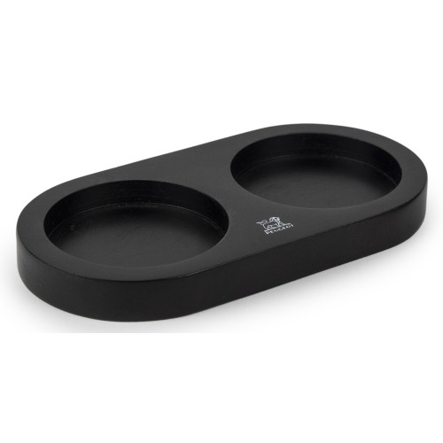 LINEA Podstawka do młynków bambusowa, czarny / PEUGEOT