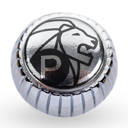 Nakrętka błyszczący chrom do młynków - pieprz (P) - PEUGEOT