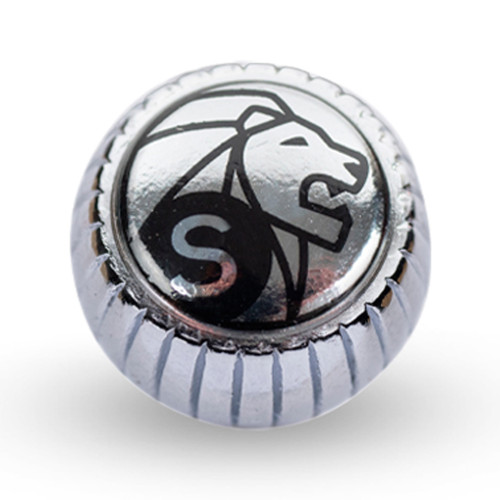 Nakrętka błyszczący chrom do młynków - sól (S) - PEUGEOT