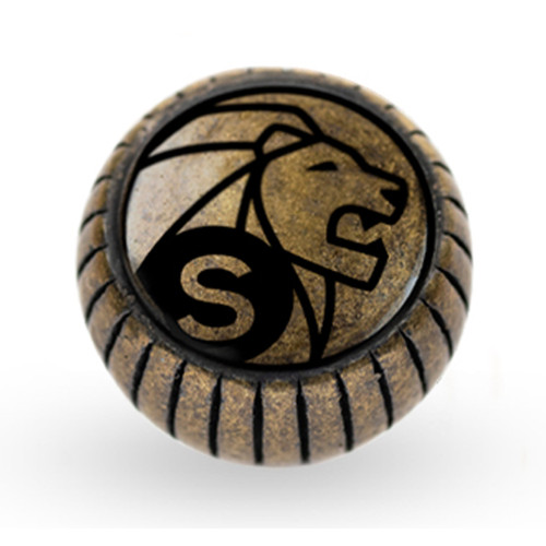 Nakrętka postarzana chrom do młynków - sól (S) - PEUGEOT