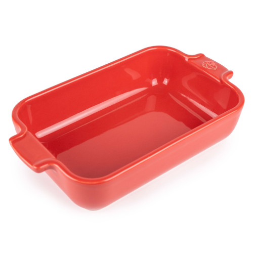 APPOLIA Naczynie prostokątne 22 cm czerwony / PEUGEOT