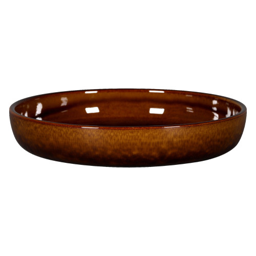 EASE RAKSTONE Talerz głęboki 24 cm bursztynowy / RAK PORCELAIN