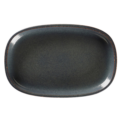 EASE RAKSTONE Półmisek 23x15 cm wulkaniczny / RAK PORCELAIN