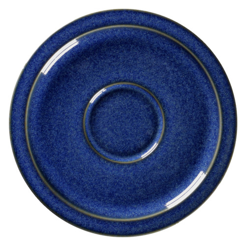 EASE RAKSTONE Spodek do espresso 13 cm kobaltowy / RAK PORCELAIN