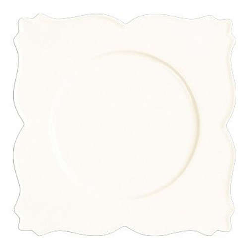 WHITE GOLD Talerz płaski kwadratowy King 26 cm / RAK PORCELAIN