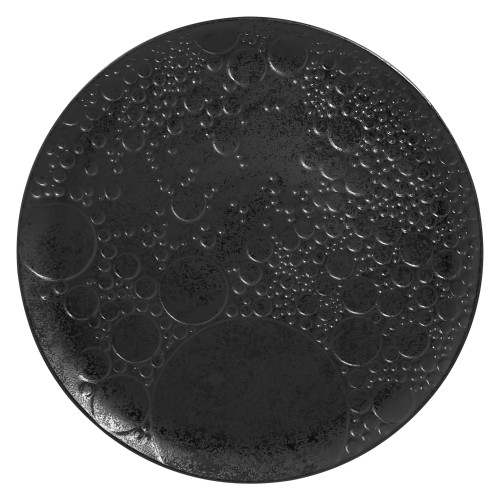 SUGGESTIONS Talerz płaski 30 cm, czarny / RAK PORCELAIN