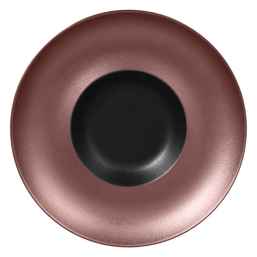 METALFUSION Talerz głęboki gourmet brązowy 29 cm / RAK PORCELAIN
