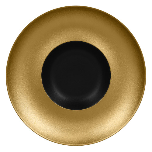 METALFUSION Talerz głęboki gourmet złoty 29 cm / RAK PORCELAIN