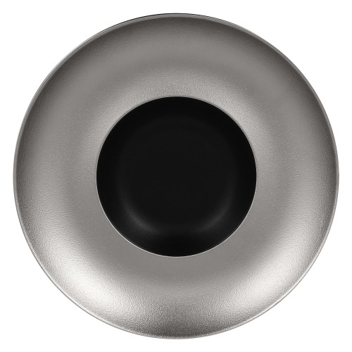 METALFUSION Talerz głęboki gourmet srebrny 29 cm / RAK PORCELAIN