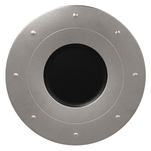 METALFUSION Talerz płaski zdobiony srebrny 31 cm / RAK PORCELAIN