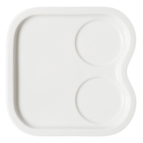 MASSILIA Talerz kwadratowy 20x20 cm / RAK PORCELAIN