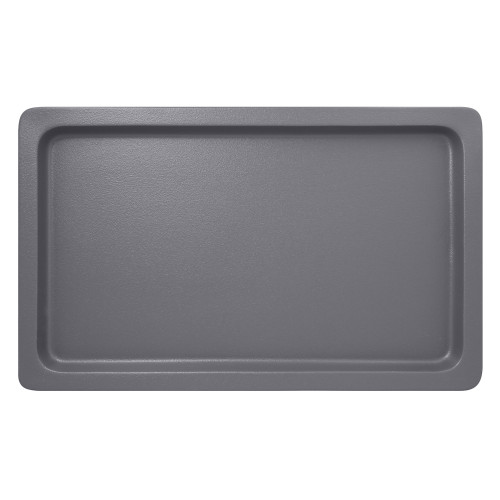 NEOFUSION Pojemnik GN 1/1 wys. 2,2 cm z porcelany szary mat / RAK PORCELAIN