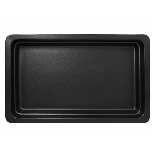 NEOFUSION Pojemnik GN 1/1 wys. 6,5 cm z porcelany czarny mat / RAK PORCELAIN