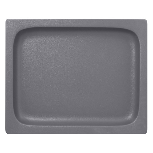 NEOFUSION Pojemnik GN 1/2 wys. 2,2 cm z porcelany szary mat / RAK PORCELAIN