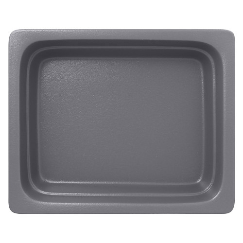 NEOFUSION Pojemnik GN 1/2 wys. 6,5 cm z porcelany szary mat / RAK PORCELAIN