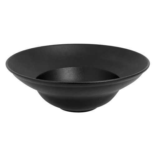 NEOFUSION Talerz głęboki Volcano 23 cm czarny / RAK PORCELAIN