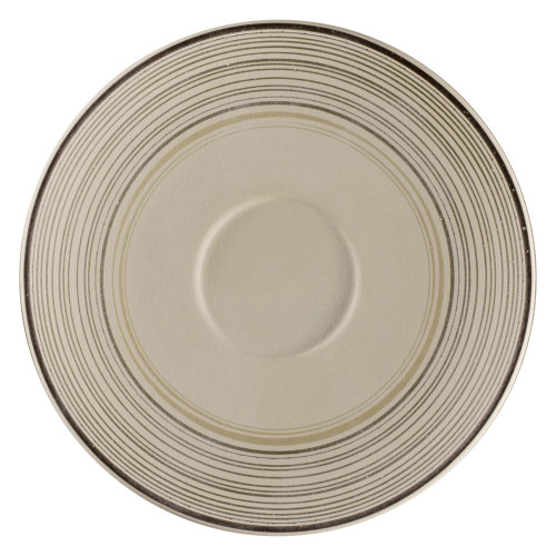 Spodek do filiżanki do espresso 13 cm Larissa EARTH ARGILA / RAK PORCELAIN