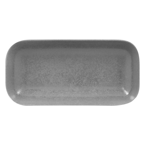 SHALE Talerz prostokątny 22x11 cm szary / RAK PORCELAIN