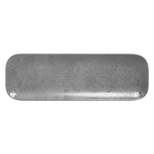 SHALE Talerz prostokątny 33x11 cm szary / RAK PORCELAIN