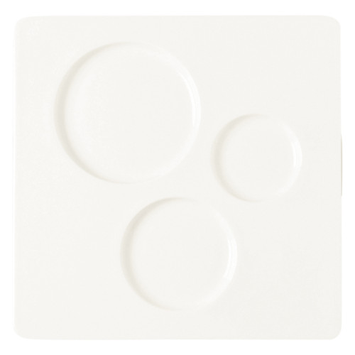 ALLSPICE Talerz kwadratowy Chives 30 cm / RAK PORCELAIN