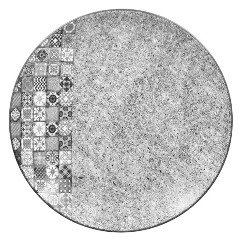 SPLENDOUR Talerz płaski 21 cm szary / RAK PORCELAIN