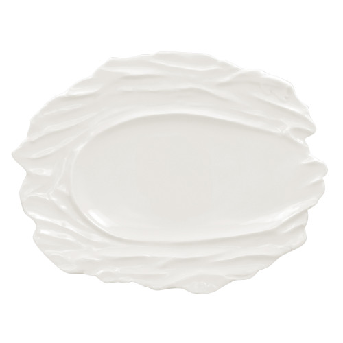 SKETCHES Talerz płaski 37 x 27 cm / RAK PORCELAIN