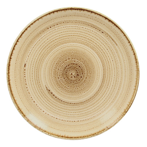 TWIRL Talerz płaski 15 cm beżowy / RAK PORCELAIN