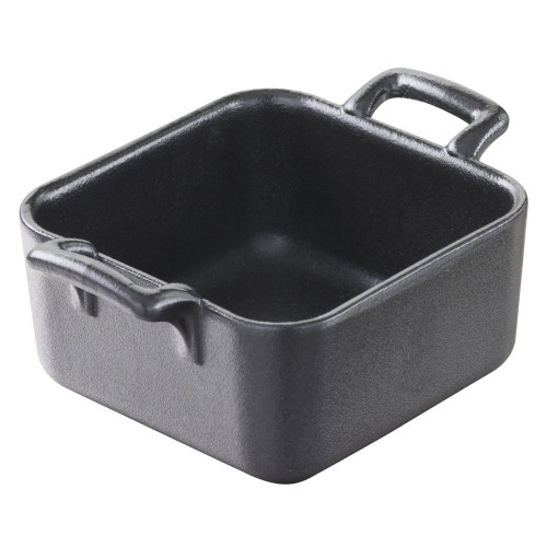 BELLE CUISINE NOIR Mini brytfanka kwadratowa 7 x 7 x 3,5 cm / REVOL