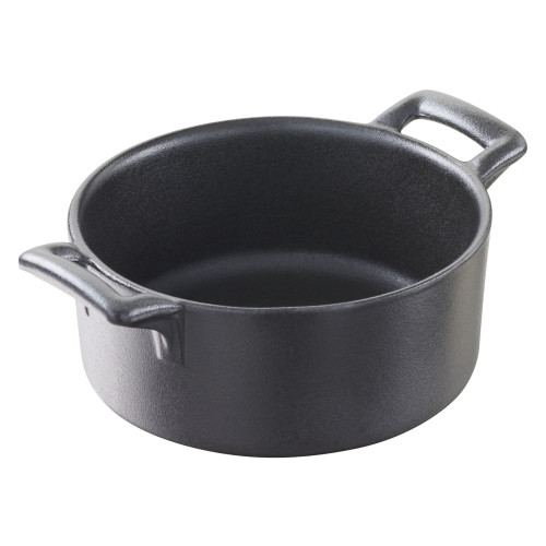 BELLE CUISINE NOIR Naczynie okrągłe głębokie 1 l czarne / REVOL