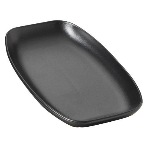 CLUB Talerz prostokątny 24 x 12,5 cm czarny / REVOL