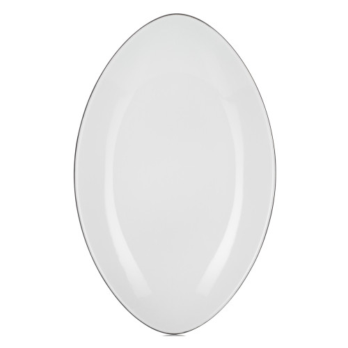 EQUINOXE Talerz owalny biały 35 x 22 cm / REVOL