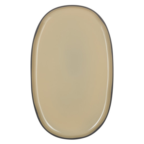 CARACTERE Półmisek 35,5 x 21,8 cm Gałka muszkatołowa / REVOL
