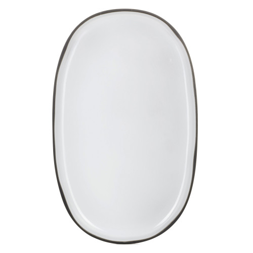 CARACTERE Półmisek 35,5 x 21,8 cm Biała Chmura / REVOL