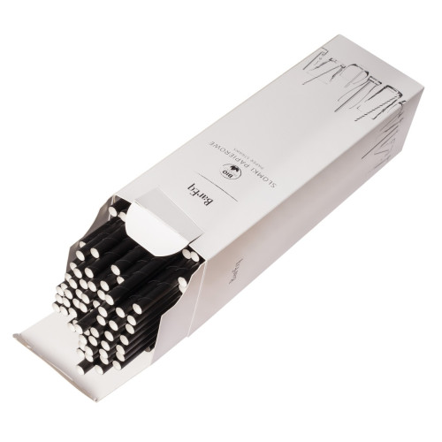 Rurki czarne 8x250 (op. 100 szt)