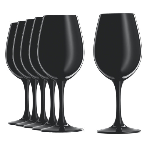 WINE TASTING Kieliszek degustacyjny do wina czarny 299 ml, kpl. 6 szt. / SCHOTT ZWIESEL