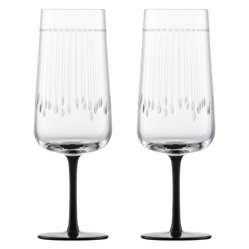 GLAMOROUS Kieliszek do szampana 317 ml, kpl. 2 szt.  / ZWIESEL HANDMADE