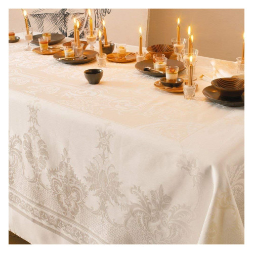 Serweta  BEAURGARD kość słoniowa 55 x 55 cm / GARNIER THIEBAUT