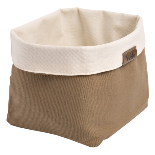 Torba na pieczywo 12,5 x 12,5 cm brązowa / VERLO