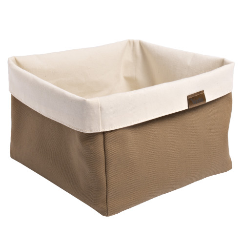 Torba na pieczywo 19,5 x 19,5 cm brązowa / VERLO