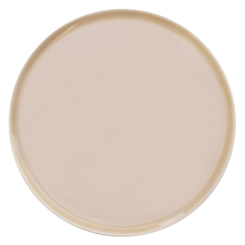 ETER Talerz płaski okrągły 28 cm, beżowy / VERLO