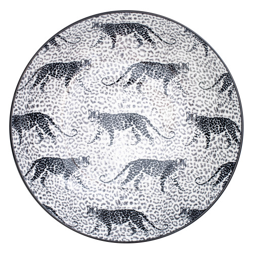 WILD Talerz głęboki 23 cm lampart / VERLO