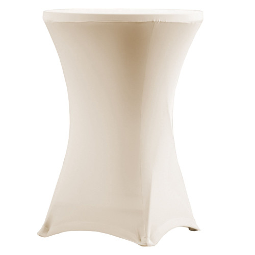Pokrowiec na stół koktajlowy 81,3 cm beżowy / VERLO