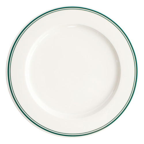 VERLO Talerz płaski FORTE VIRA zielone paski 27 cm