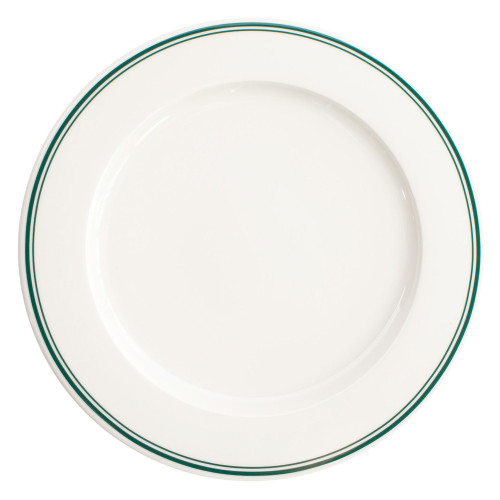 VERLO Talerz płaski FORTE VIRA zielone paski 29 cm